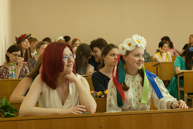 Литературный час В Опорном университете отпраздновали День славянской письменности и культуры