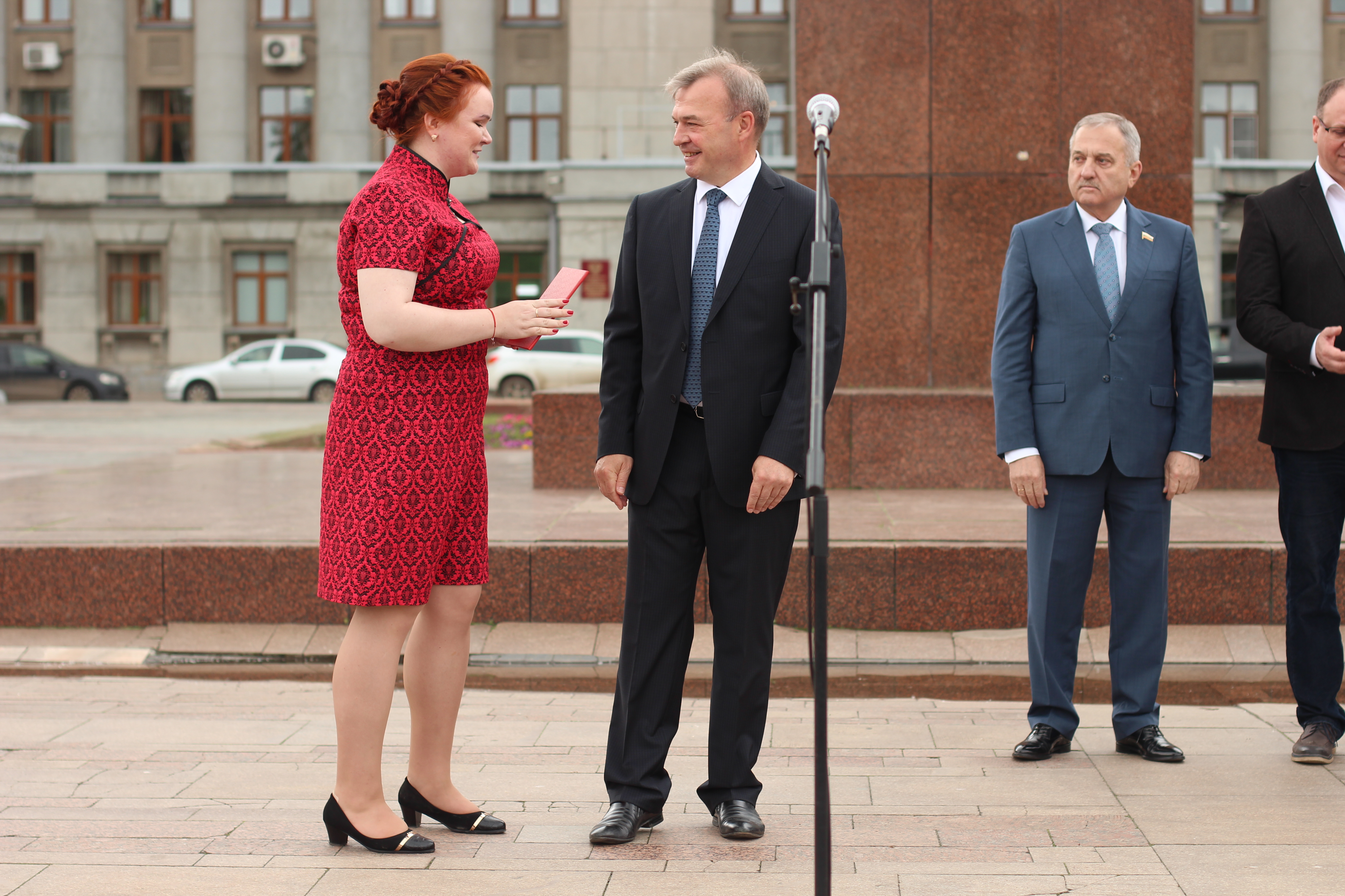 Вручение дипломов